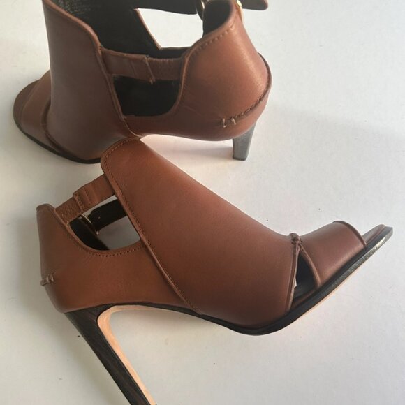 Brand new Coach leather Peep Toe Booties - Picture 4 of 4